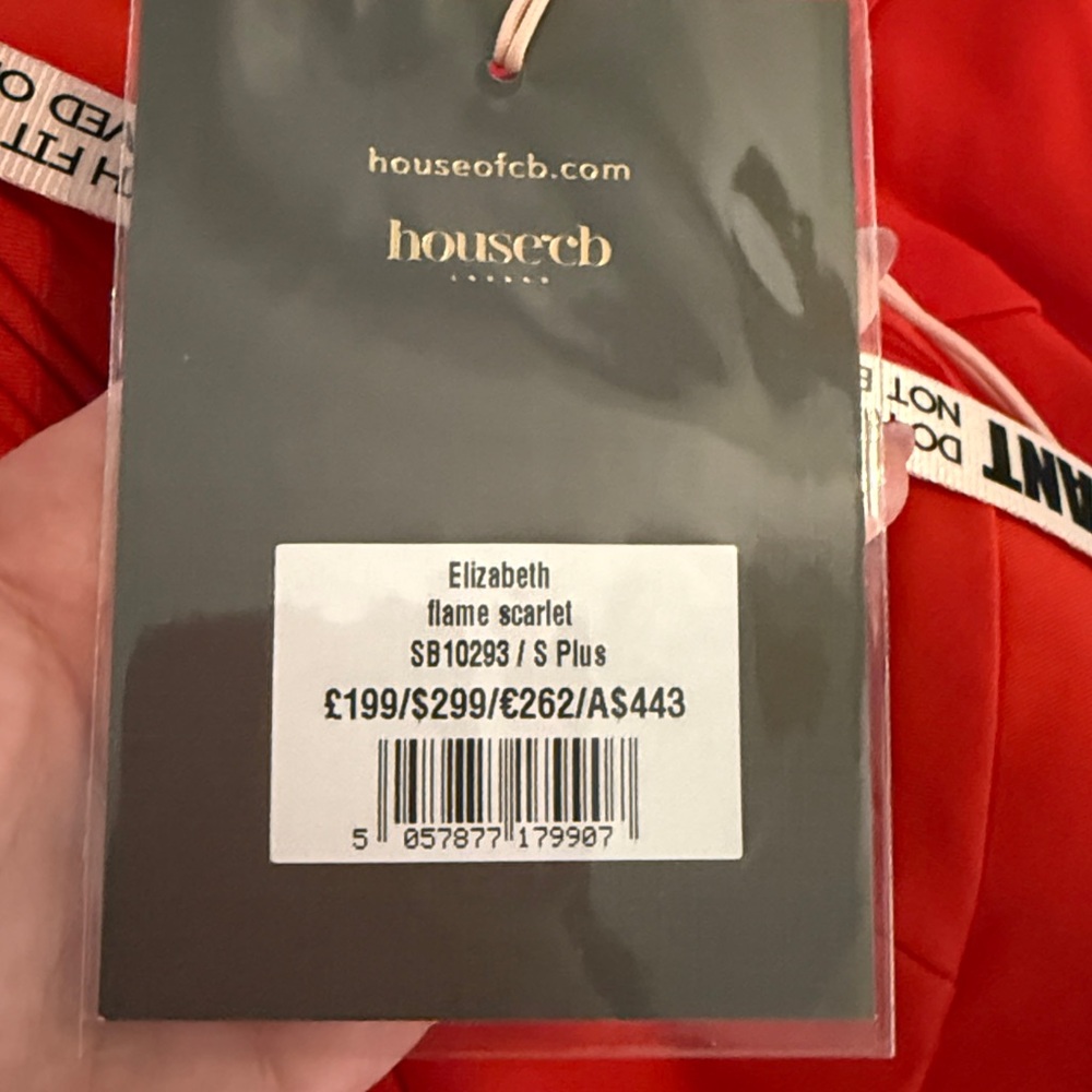 NWT House of CB Elizabeth dress Size Small Plus Cup - Picture 10 of 11